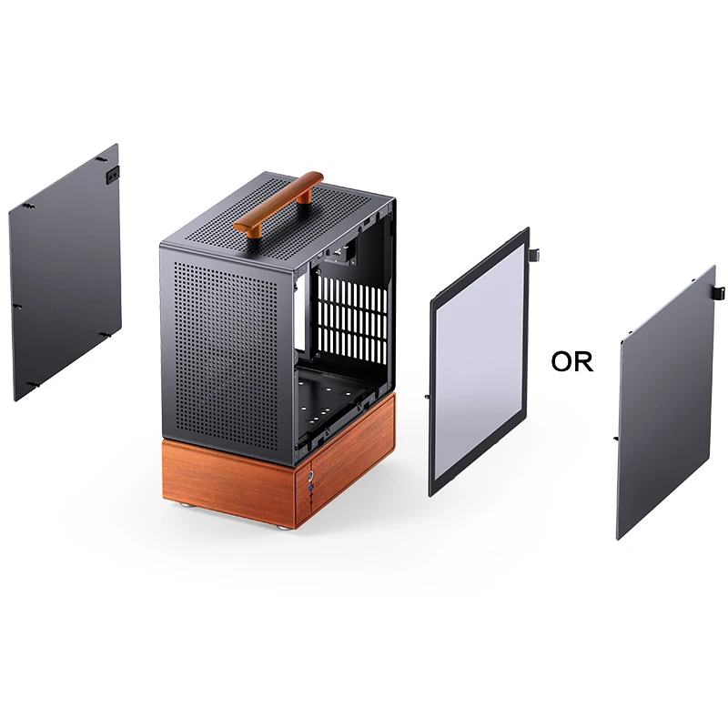 VỎ CASE PC JONSBO T7 BLACK/SILVER VỎ CASE PC JONSBO T7 BLACK/SILVER