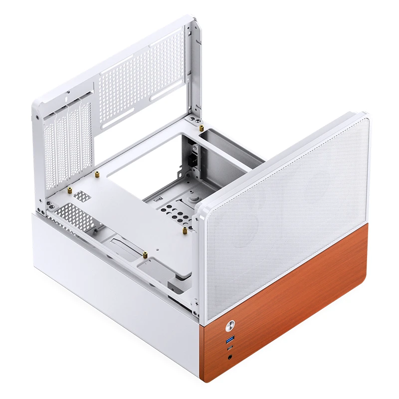 VỎ CASE PC JONSBO V12 BLACK/WHITE