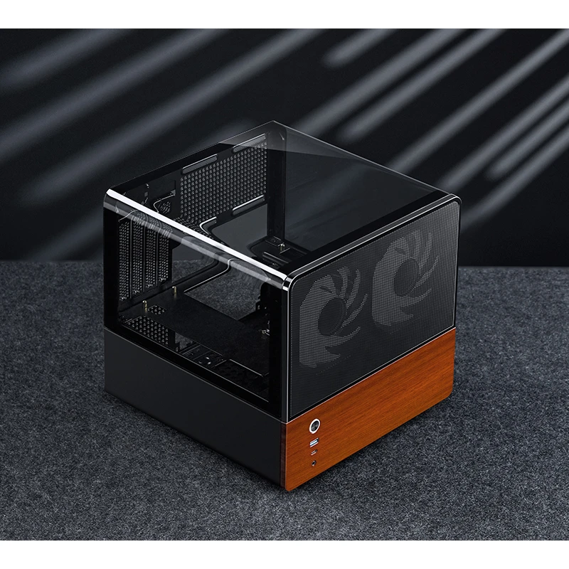 VỎ CASE PC JONSBO V12 BLACK/WHITE