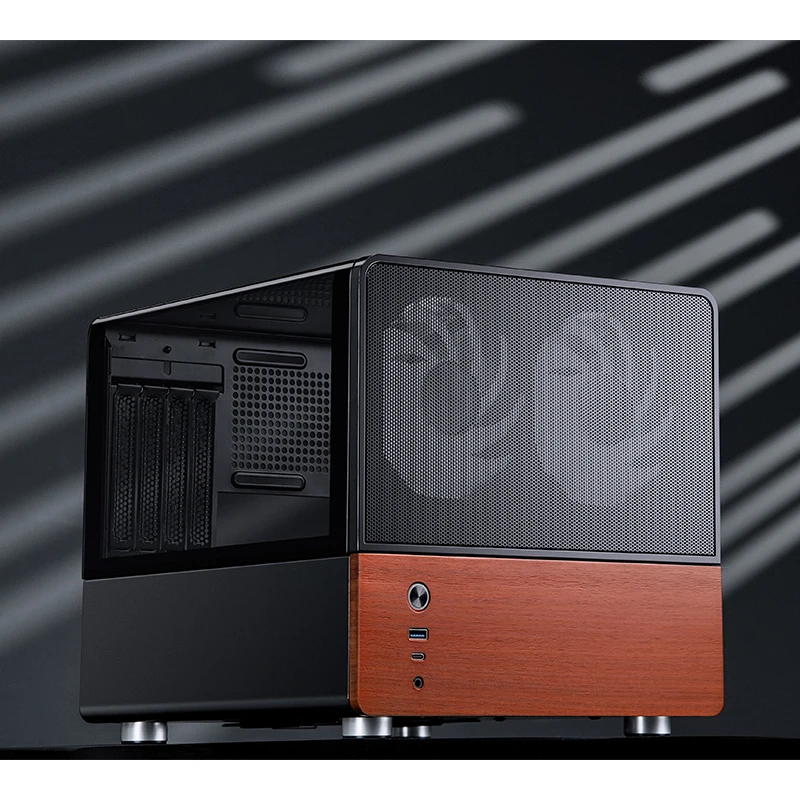 VỎ CASE PC JONSBO V12 BLACK/WHITE