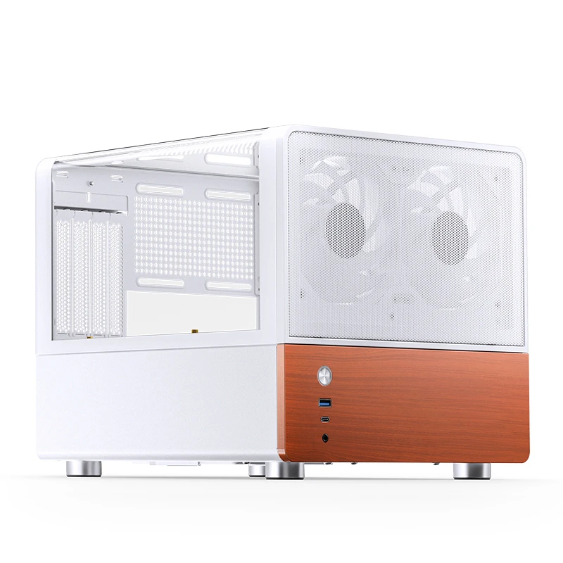 VỎ CASE PC JONSBO V12 BLACK/WHITE