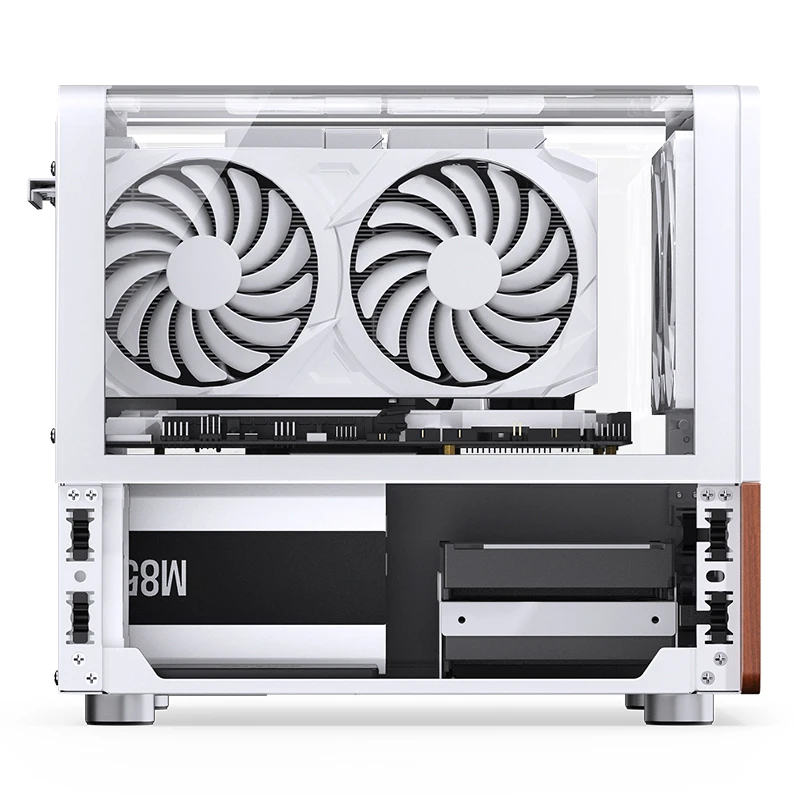 VỎ CASE PC JONSBO V12 BLACK/WHITE
