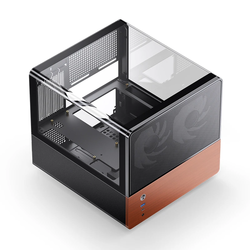VỎ CASE PC JONSBO V12 BLACK/WHITE