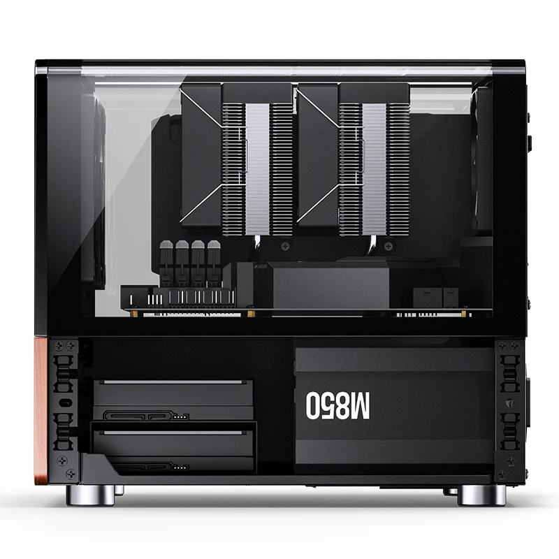 VỎ CASE PC JONSBO V12 BLACK/WHITE