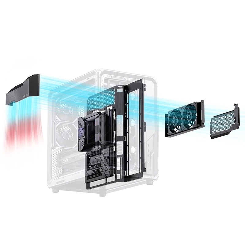 VỎ CASE PC JONSBO X400 PRO GREY