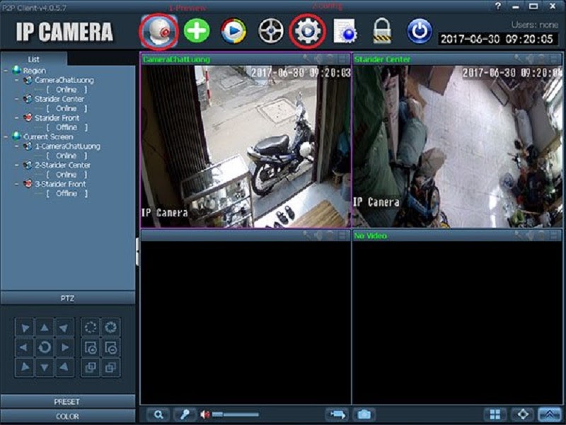 Phần mềm xem camera trên máy tính Vast