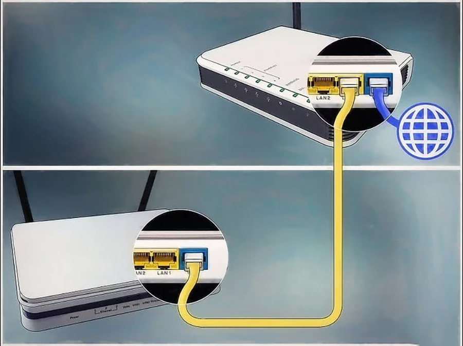 cài đặt nhiều bộ phát wifi trên một mạng