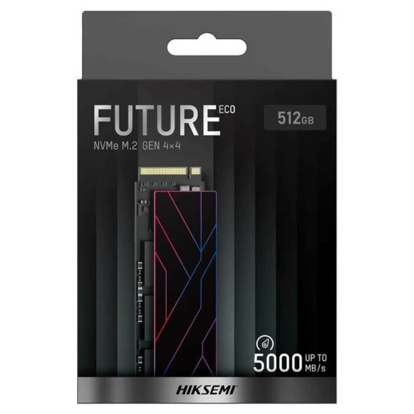 Ổ Cứng SSD Hiksemi FUTURE Eco 512GB M.2 NVMe M.2 2280 PCIe Gen4 x 4 (HS-SSD-FUTURE Eco 512G)